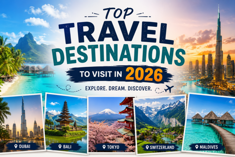 Top travel destinations to visit in 2026