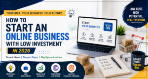Start an Online Business with Low Investment