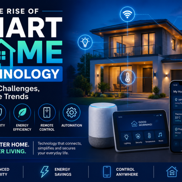 The Rise of Smart Home Technology: Benefits, Challenges, and Future Trends