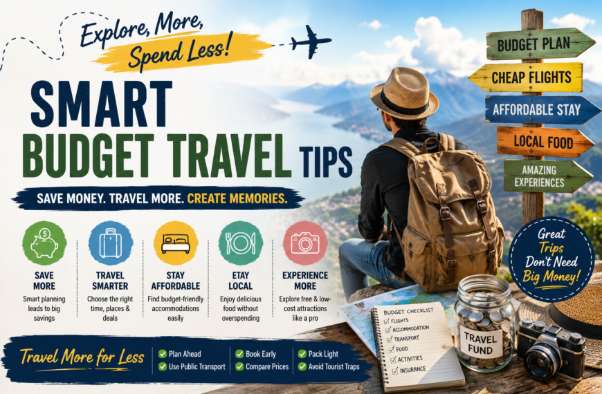 Smart Budget Travel Tips to Explore More While Spending Less