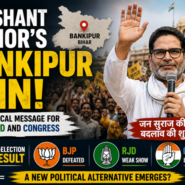 Prashant Kishor’s Bankipur Win Sends Political Message to BJP, RJD and Congress