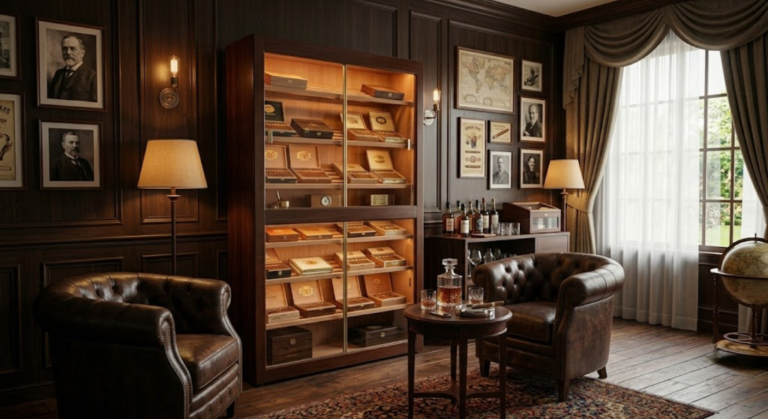 cigar humidor cabinets